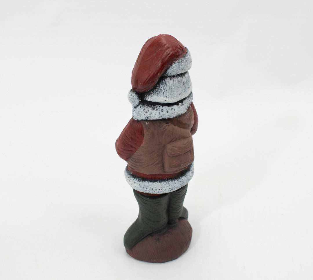 Santa Hand Painted Hermitage Pottery 1995 Limited Edition Fine Ceramic Sportsman