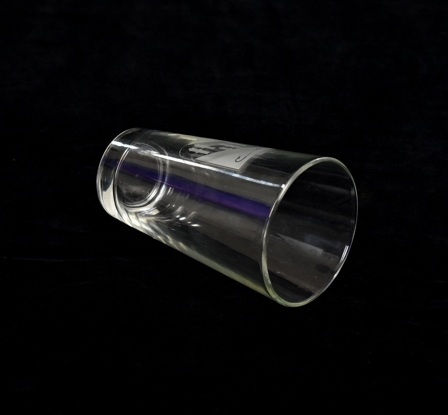 Tumbler Beer Glass Used Fish Hook and Cannons