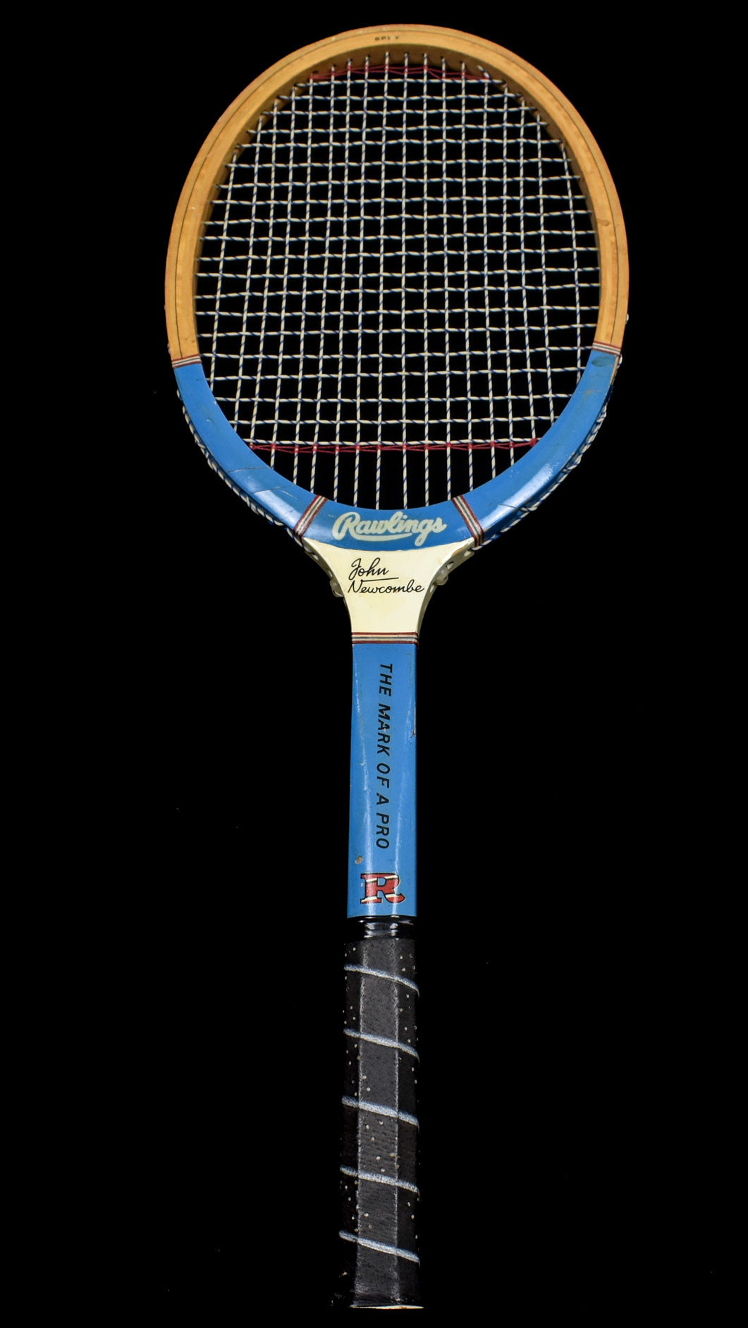 Vintage Rawlings Tennis Racquet The Mark Of A Pro John Newcombe