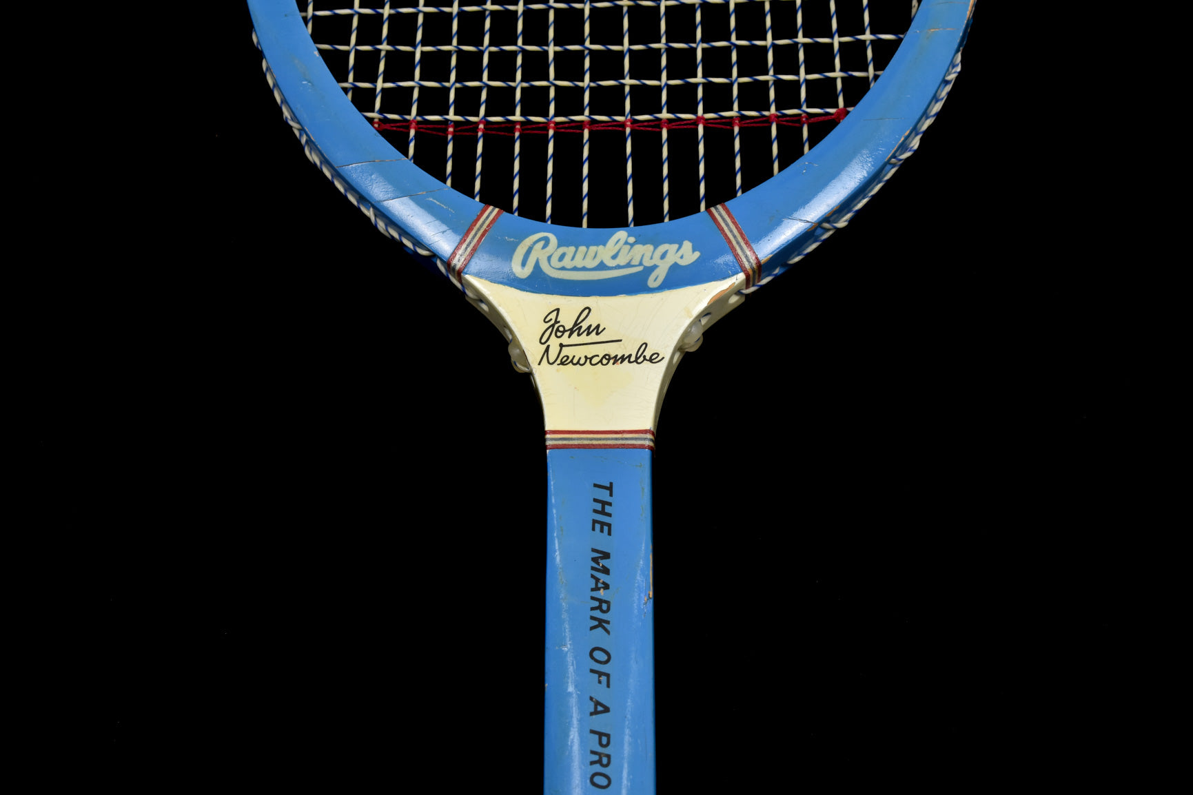 Vintage Rawlings Tennis Racquet The Mark Of A Pro John Newcombe