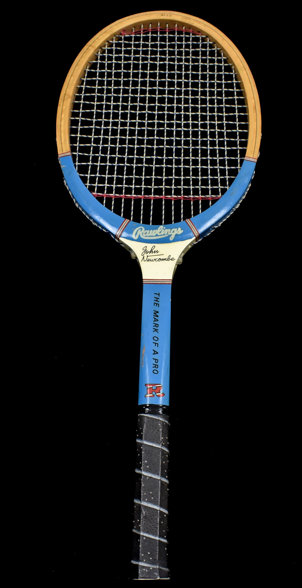 Vintage Rawlings Tennis Racquet The Mark Of A Pro John Newcombe
