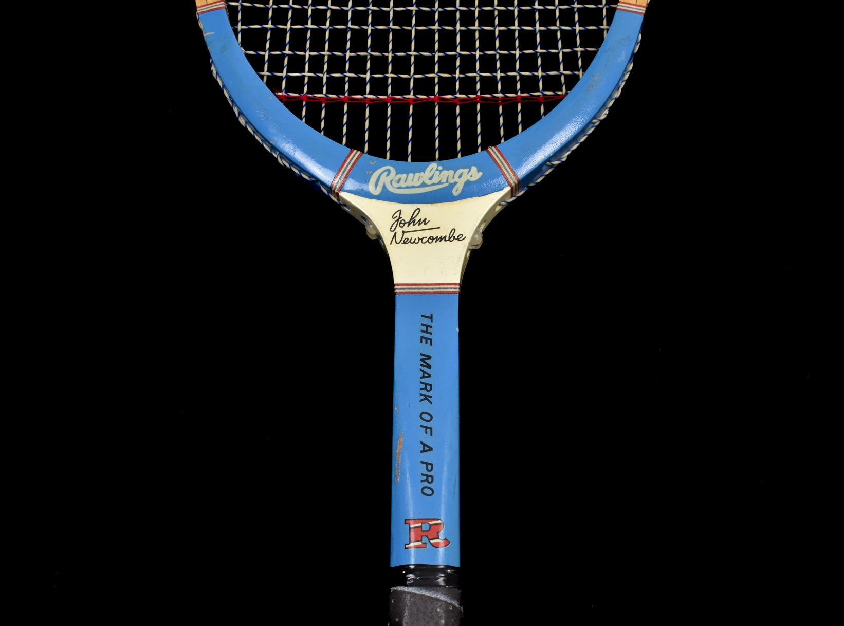 Vintage Rawlings Tennis Racquet The Mark Of A Pro John Newcombe