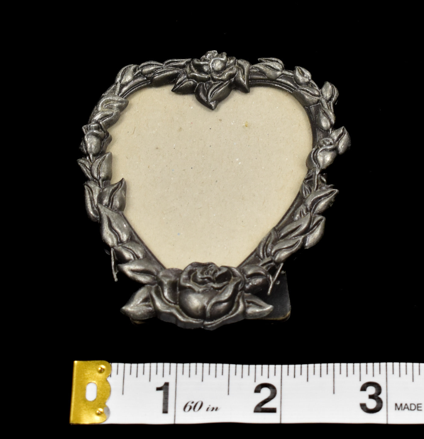 Miniature Picture Frames Assorted Design Square Small silver color 8 Piece Lot