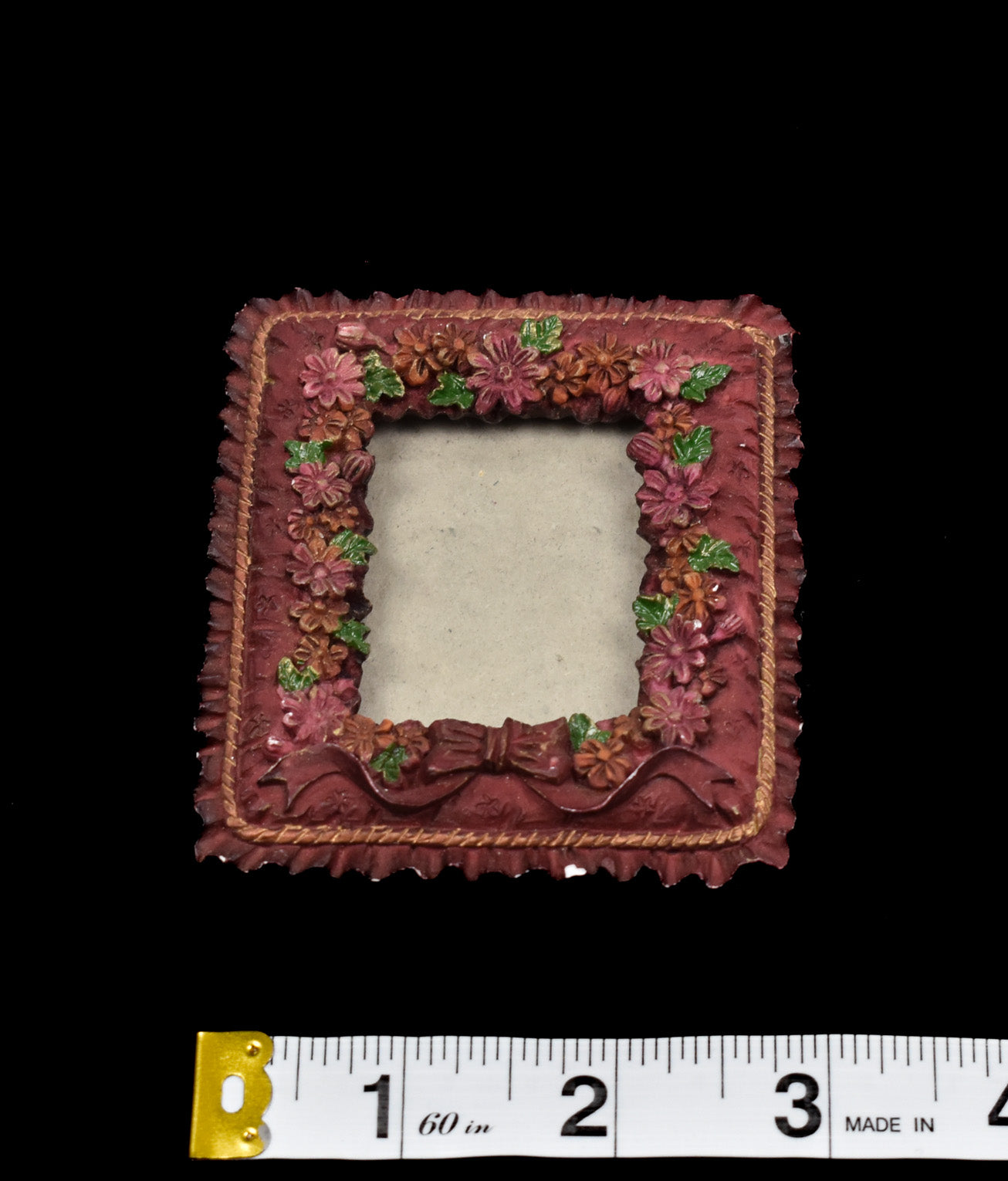 Miniature Picture Frames Assorted Design Square Small silver color 8 Piece Lot