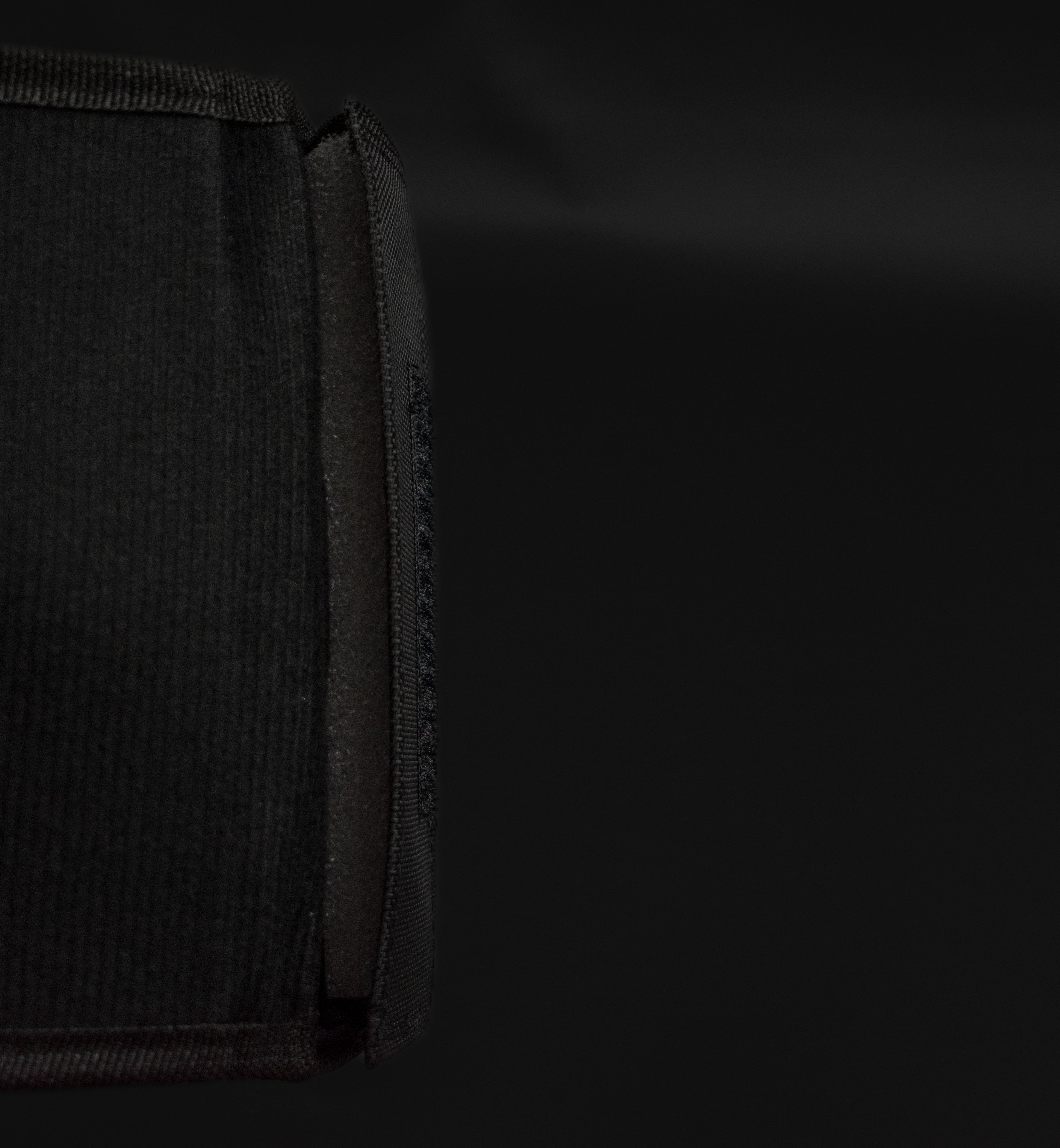Black Cell Phone Belt Pouch Velcro New