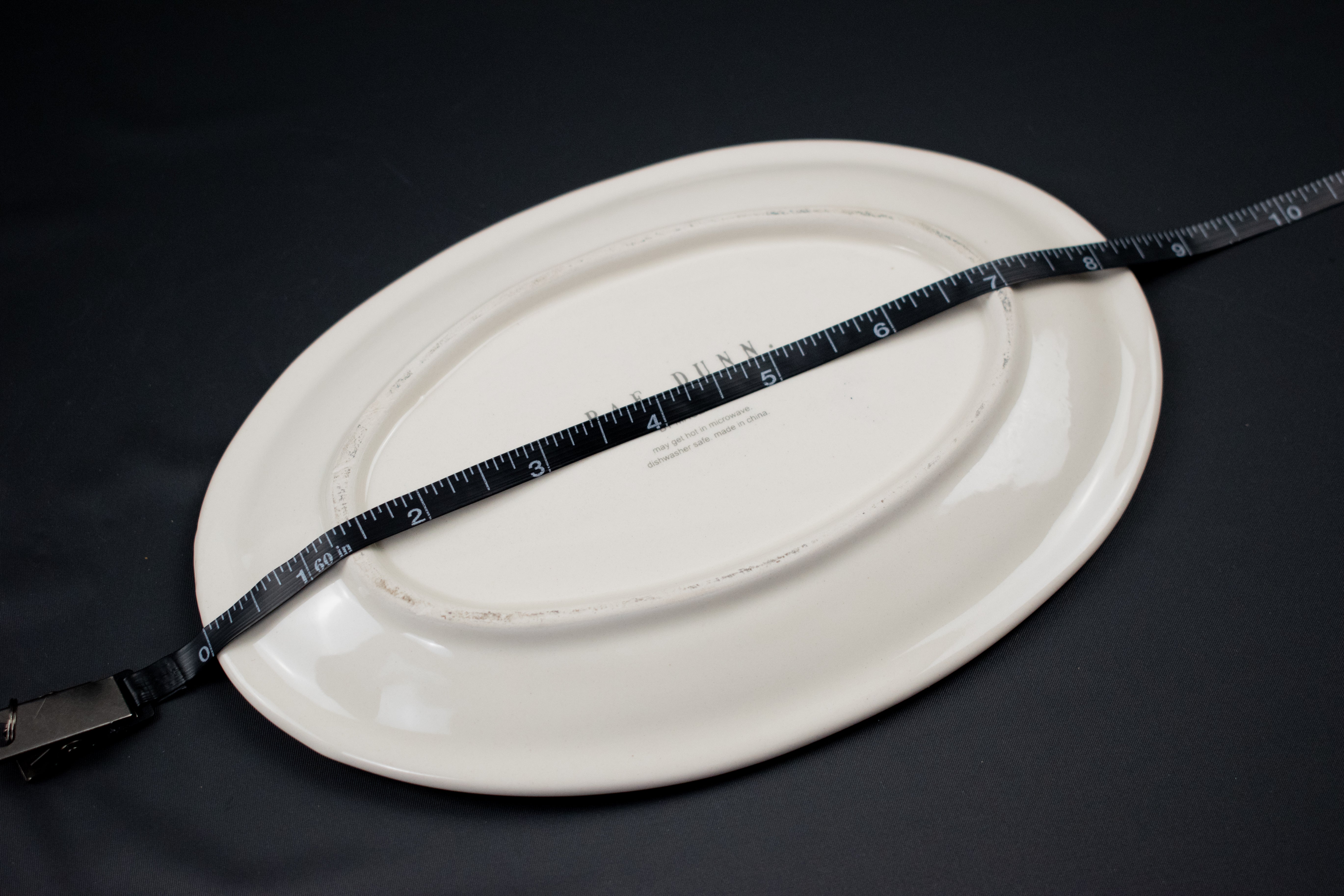 Rae Dunn Oh Dasher Plate Holiday Christmas