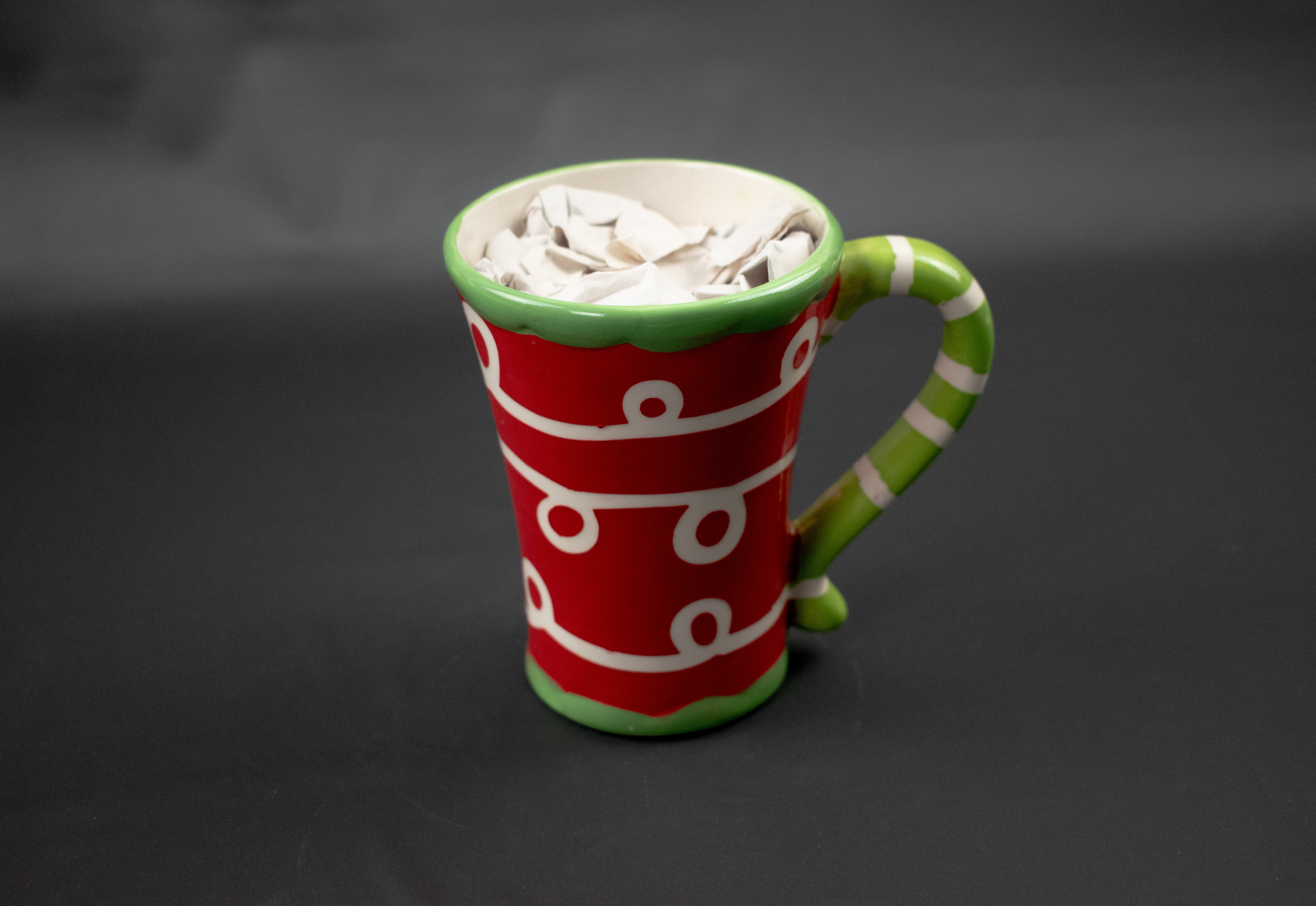 California Pantry Christmas Mug 2012 used 5 inch Coffee Cup