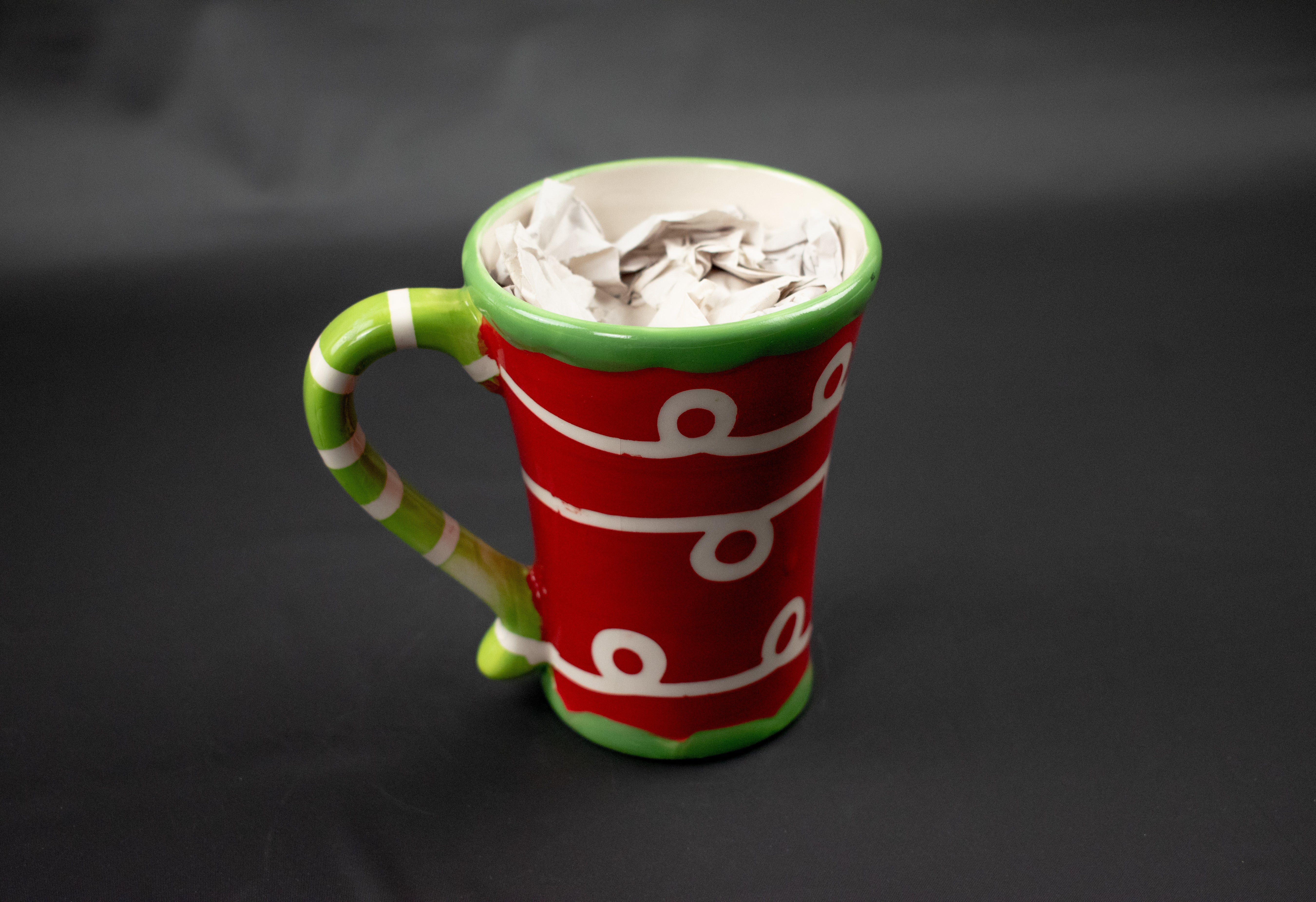 California Pantry Christmas Mug 2012 used 5 inch Coffee Cup