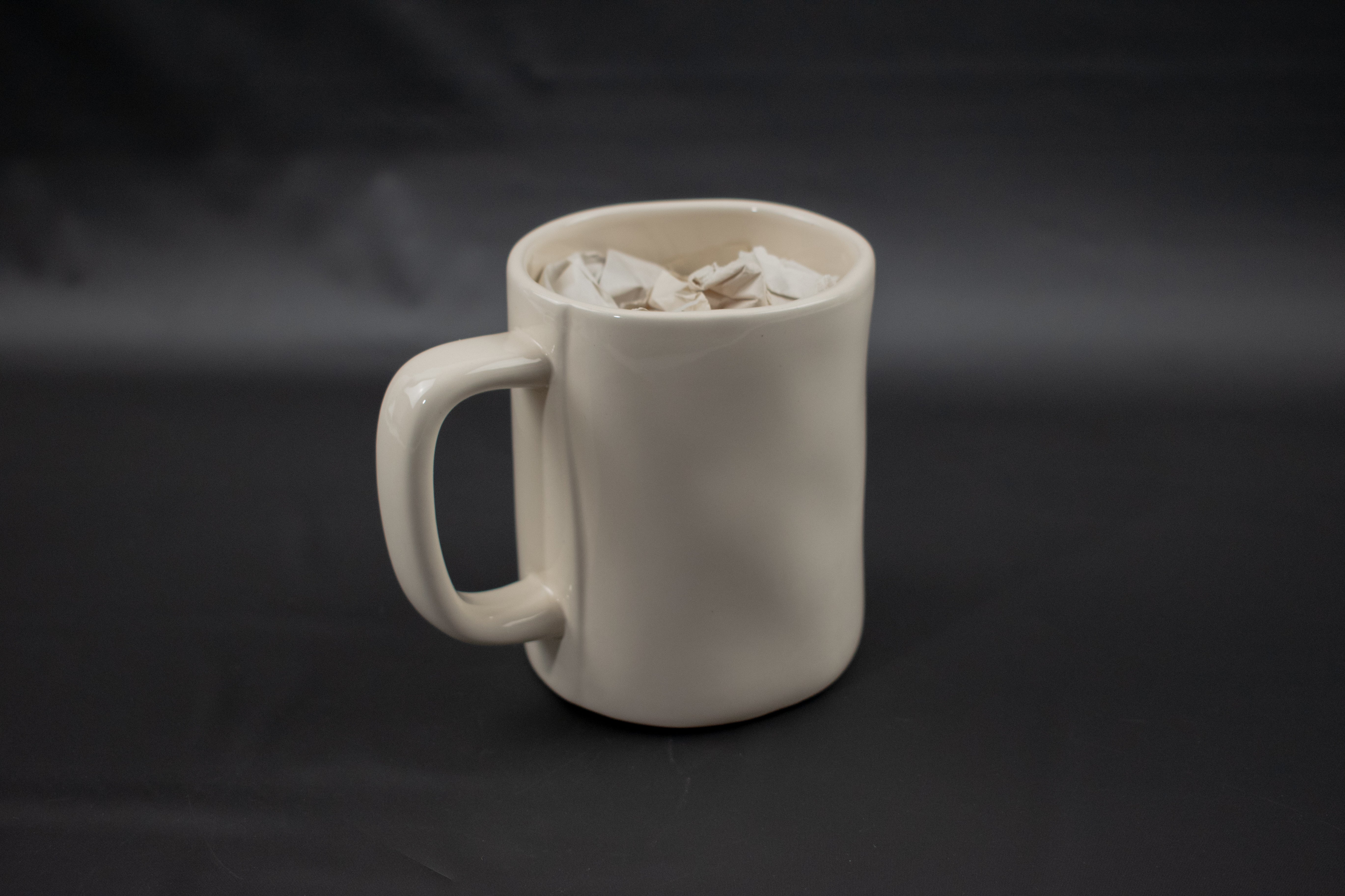 Rae Dunn Coffee Cup Used Mr Claus Magenta Artisan Collection