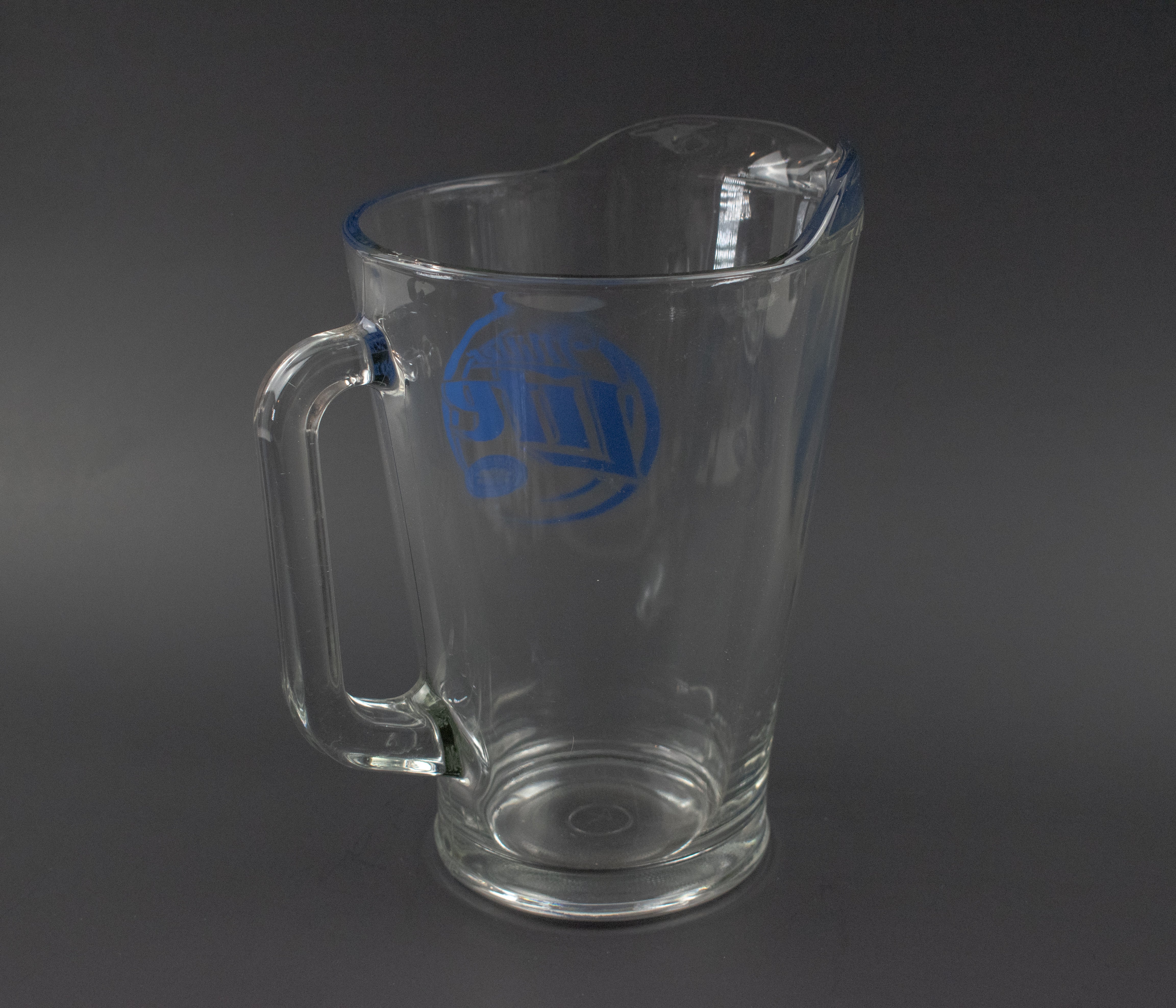 Miller Lite Glass Pitcher All Natural Pilsner Beer Pitcher Used