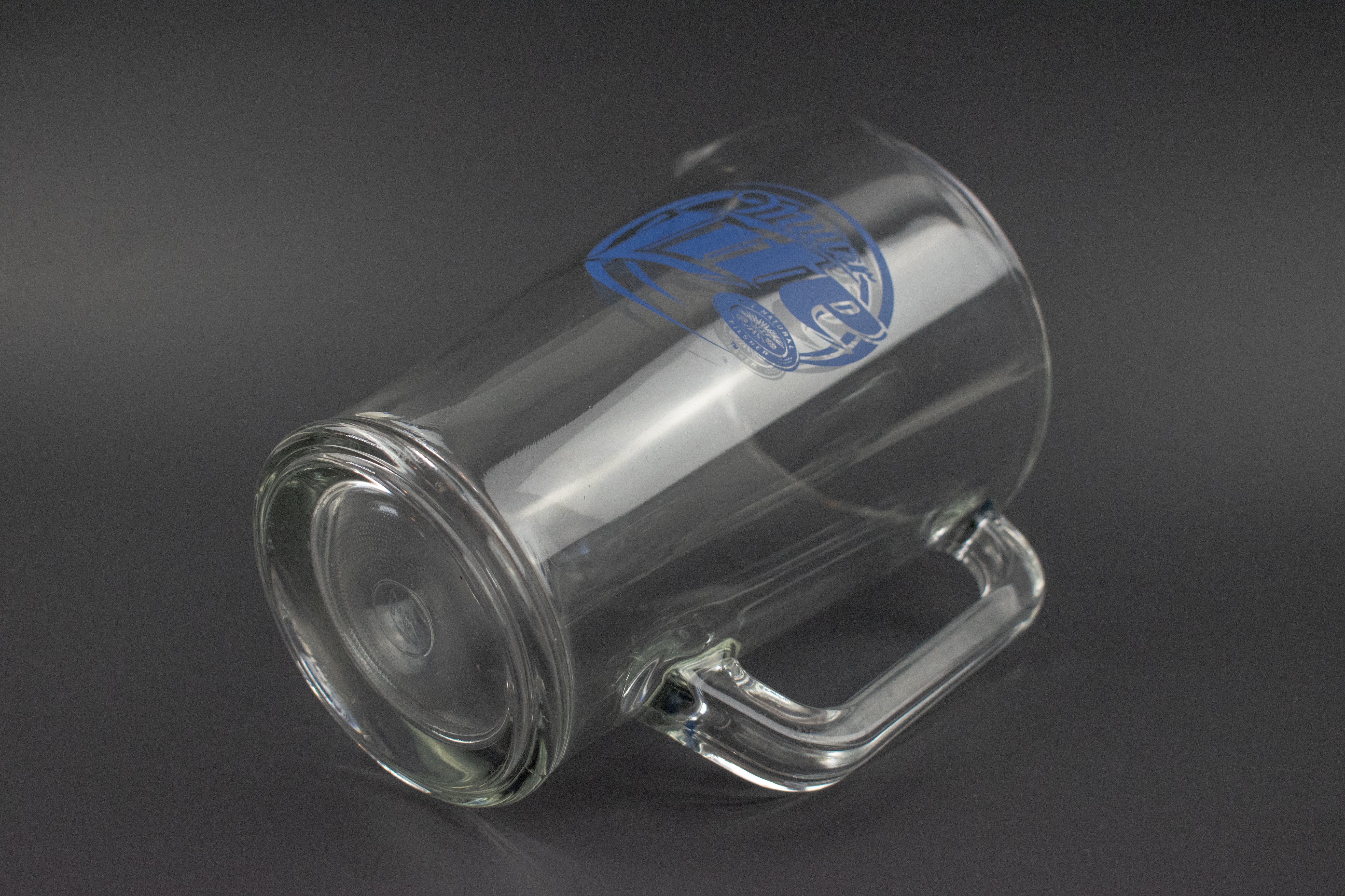 Miller Lite Glass Pitcher All Natural Pilsner Beer Pitcher Used