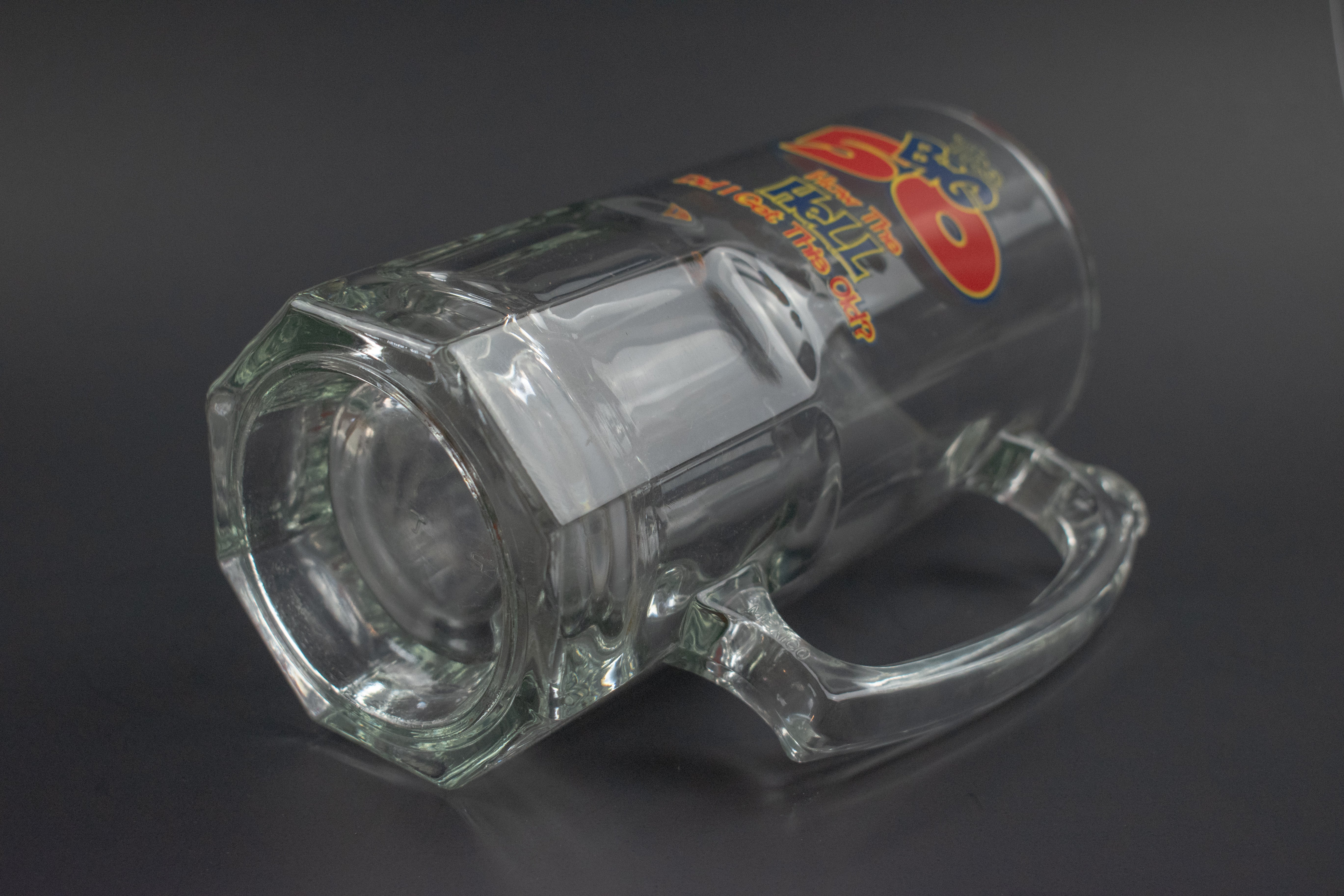 Birthday 50 Years Tall Beer Mug Gift "How the hell did I get this old" Beer Mug Glass