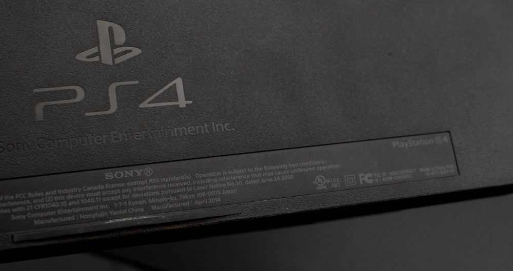 Sony PlayStation 4 Black PS4 Parts Only CUH-1001A No Hard Drive Untested