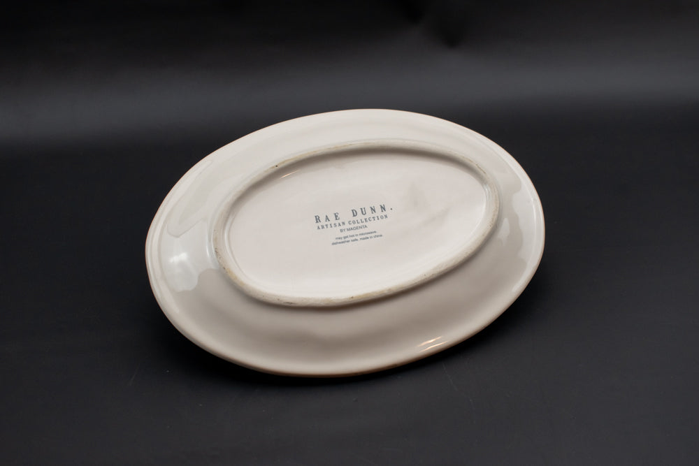 Rae Dunn Wish Plate authentic Dunn Holiday Plate