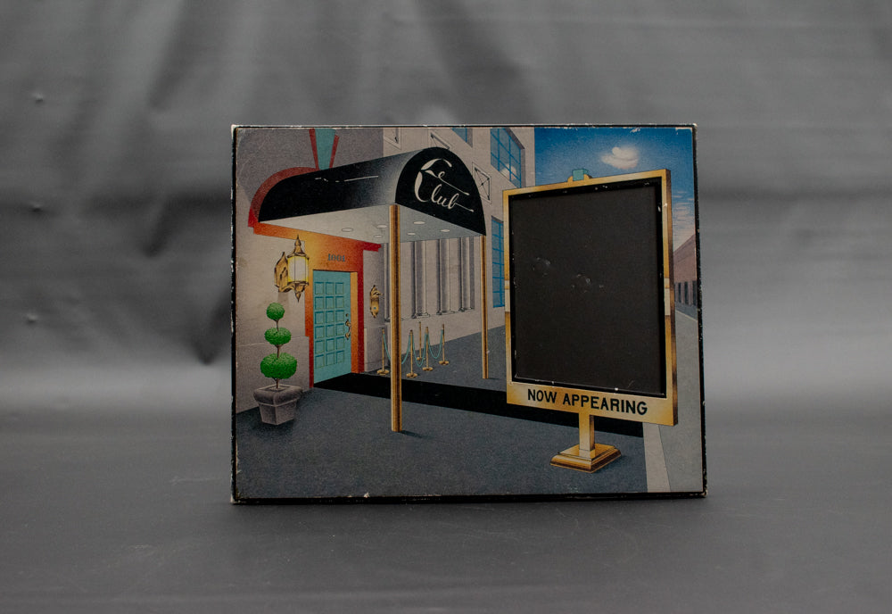 Picture Frame Now Appearing Fun Home decor Used 3.5 x 4.5