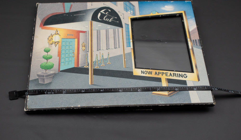 Picture Frame Now Appearing Fun Home decor Used 3.5 x 4.5
