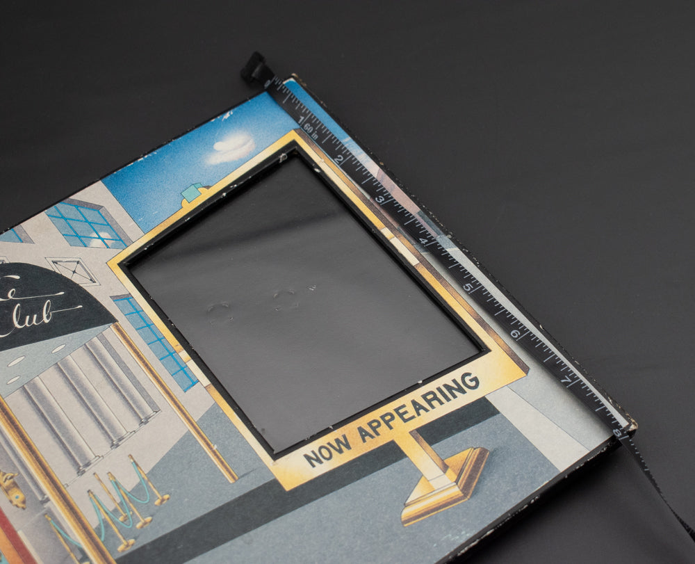 Picture Frame Now Appearing Fun Home decor Used 3.5 x 4.5