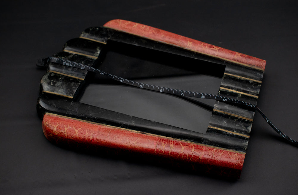Vintage 4.5 x 6 Used photo Frame Picture Frame Black Red Phillipines