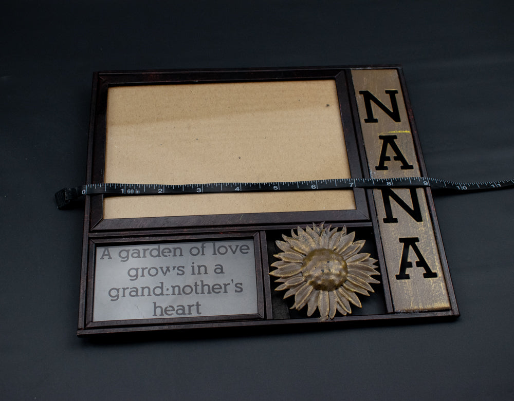 Nana Picture Frame Metal Home Decorative Sun Grandma Picture Frame
