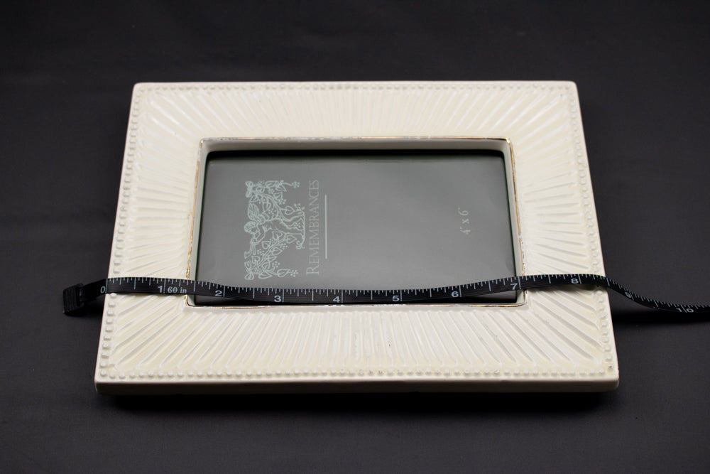 Picture Frame 4 x 6 Remembrances White Photo frame White