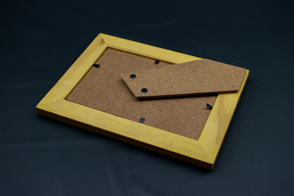 Picture Frame Yellow Kappa Alpha Picture frame used 4 x 6