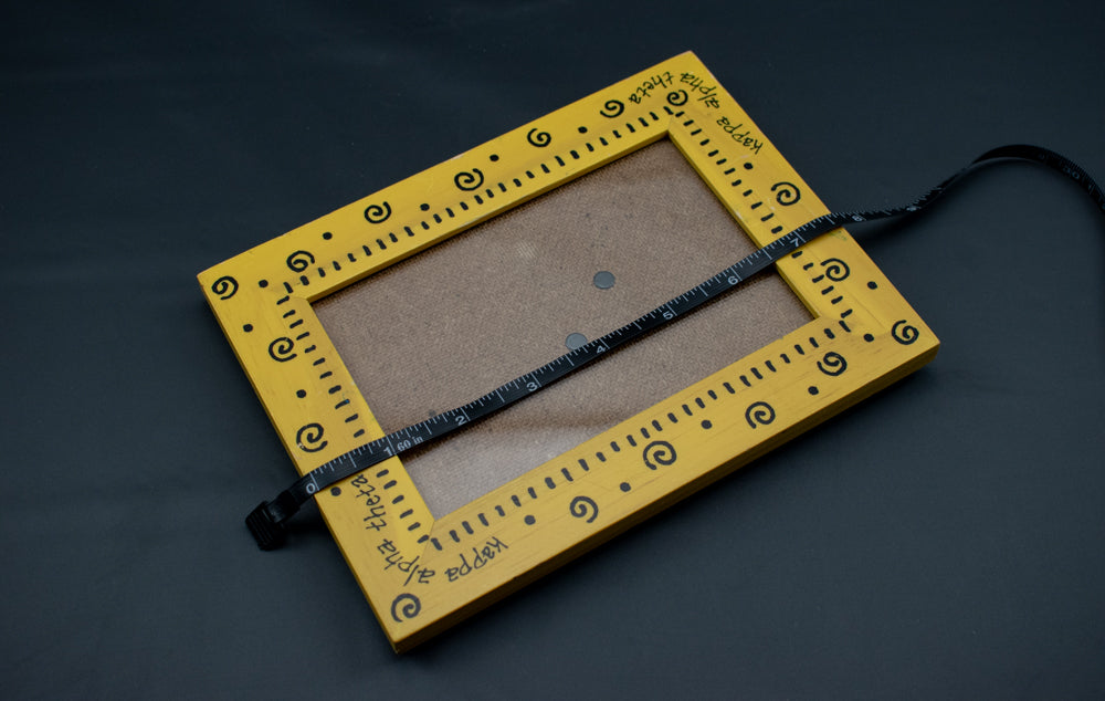 Picture Frame Yellow Kappa Alpha Picture frame used 4 x 6