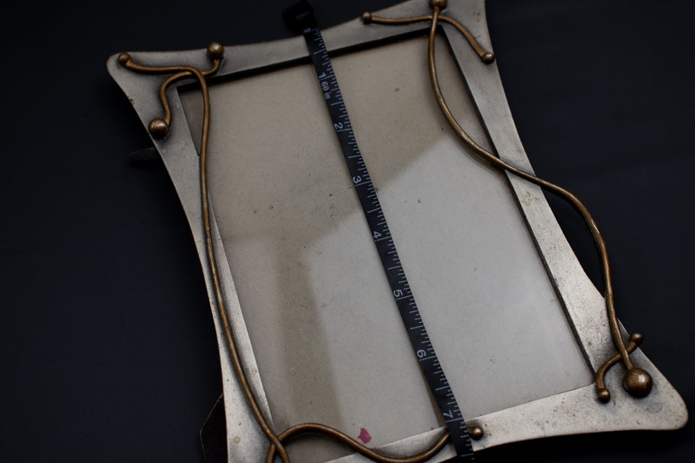 Metal Picture Frame Metal Frame Photo Framed 3.5 x 5 Used