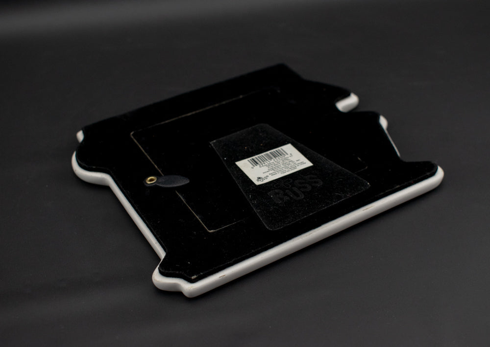 Picture Frame I LOVE YOU Beach themed 3x3 Used White Frame Photo