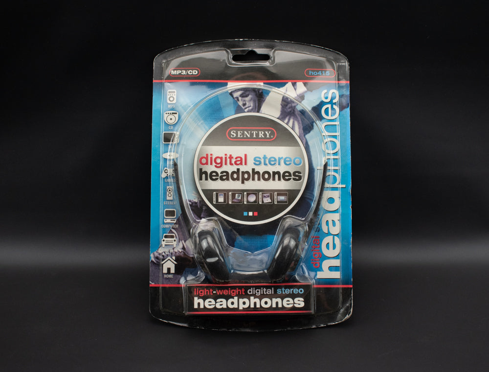 Sentry Vintage Headphones New Wired Headphones Ho415 Mp3/CD 3.5M
