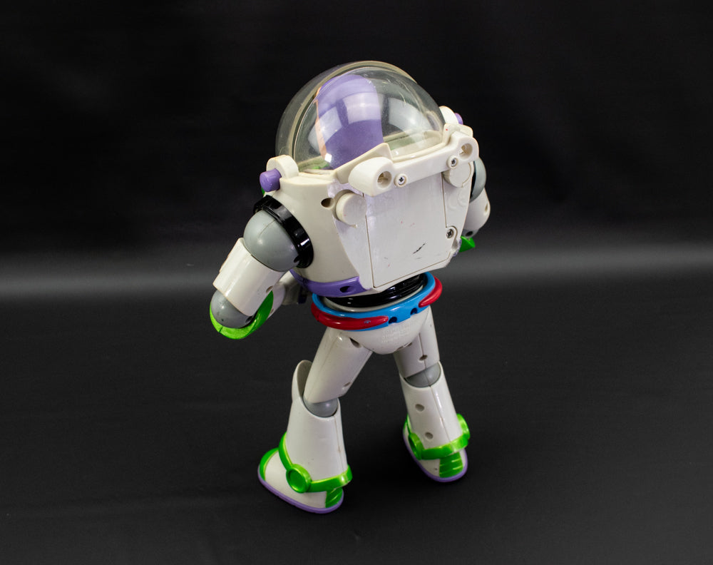 Toy Story Talking Buzz Lightyear Doll Disney Pixar 2001 Vintage Used