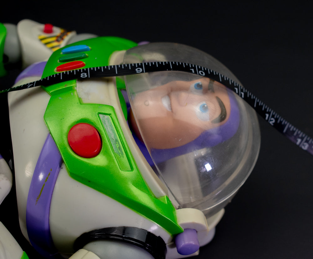 Toy Story Talking Buzz Lightyear Doll Disney Pixar 2001 Vintage Used