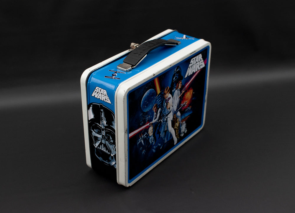 Star Wars Vintage Lunch Box A New Hope Tin Lunch Bin Used