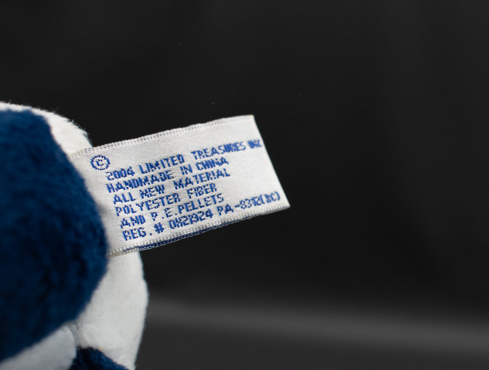 Michigan Limited Treasures Plush Coin Bear NWT 26th State Blue White