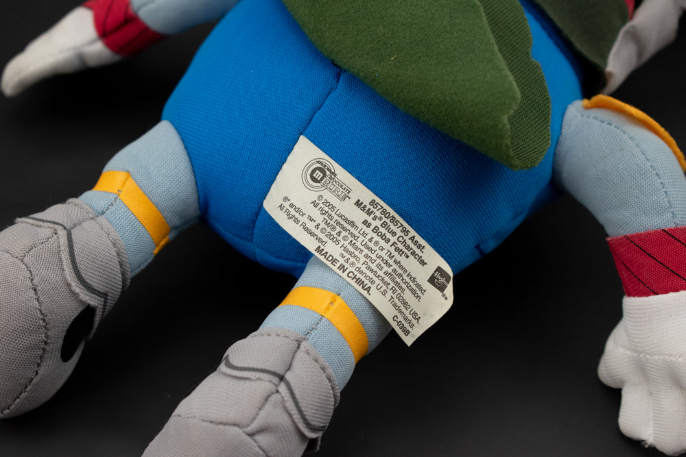 Star Wars Boba Fett M&M's Plush Blue M&M's Chocolate Mini Plush