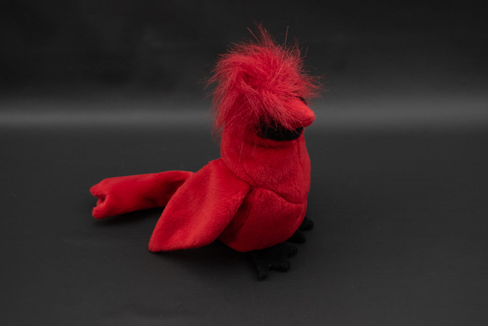 Mac Beanie Baby TY Vintage Plush Red Cardinal Animal 1999 PE Pellets