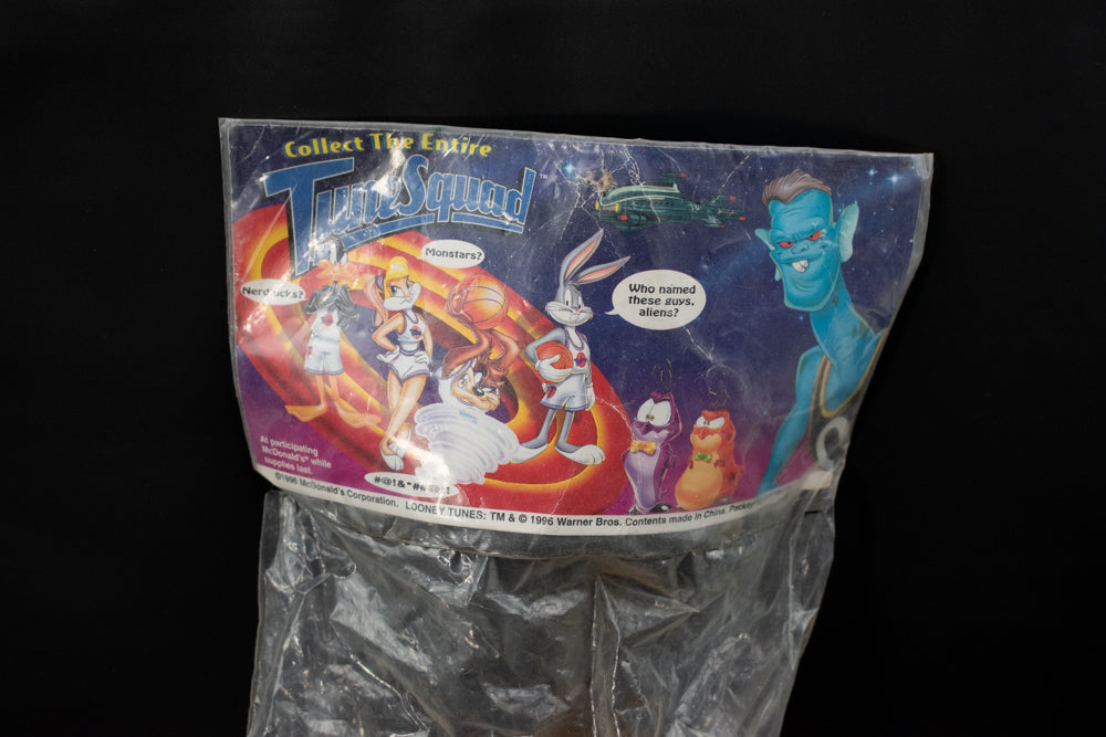 Donald Duck Space Jam Collectible Plush Duck 1996 Sealed McDonalds
