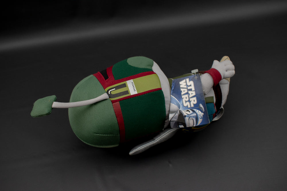 Star Wars Boba Fett Plush NWT Comic Images 8-Inch Plush Toy