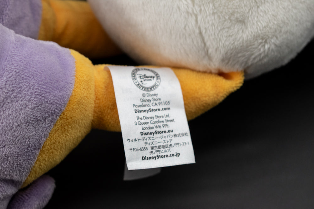 Daisy Duck Disney Store Authentic Plush Stuffed Animal Doll 18" Genuine Disney
