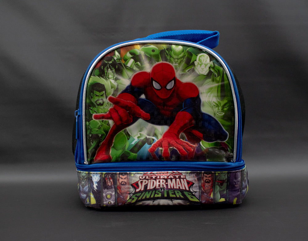Spider Man Lunch Bag Marvel Lunch Box Kids Used Boys Lunch Bag