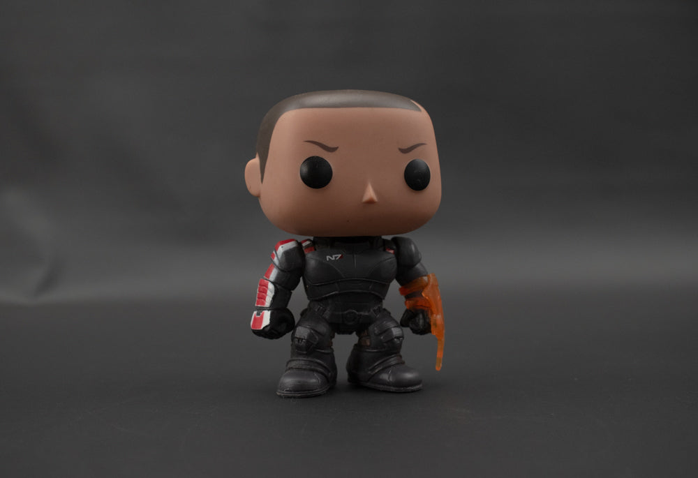 Funko Pop Mass Effect Commander Shepard Loose Retired Vaulted