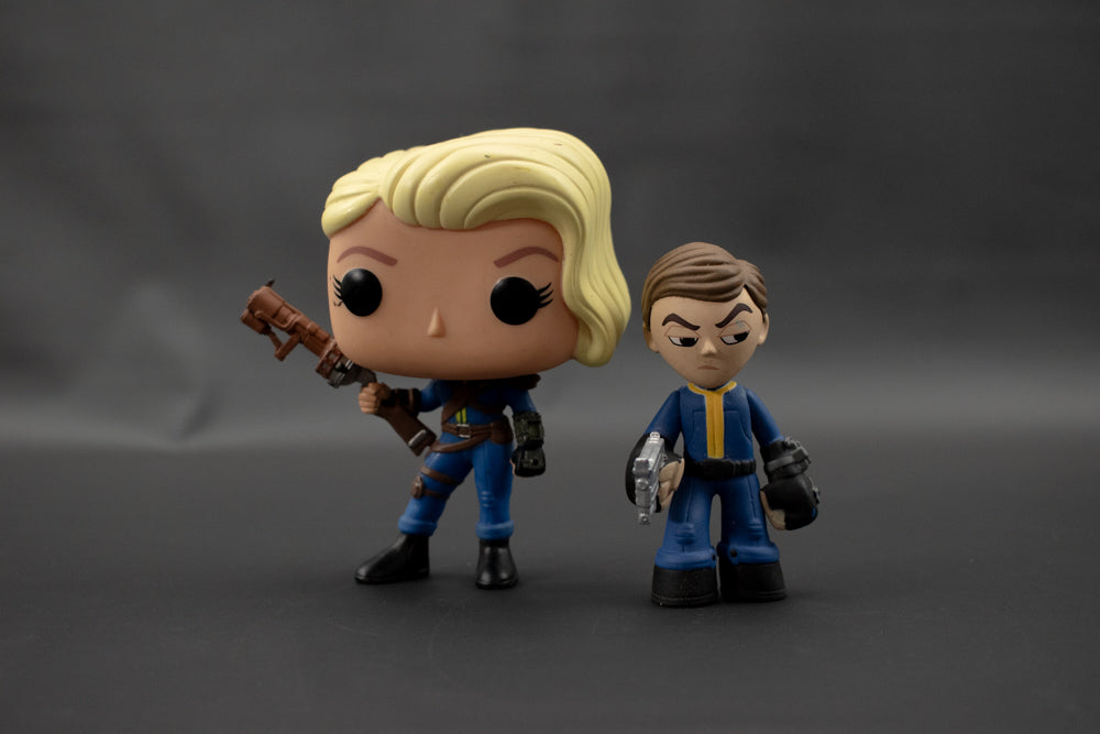 Fallout Pop Funko Figures Lone Wanderer Female Mini Male Vault Dweller