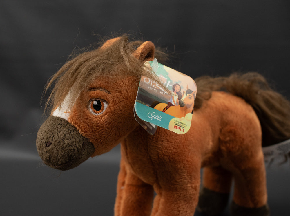 Spirit Riding Free Plush 8" Horse Stuffed Animal 2017 Dreamworks Stallion