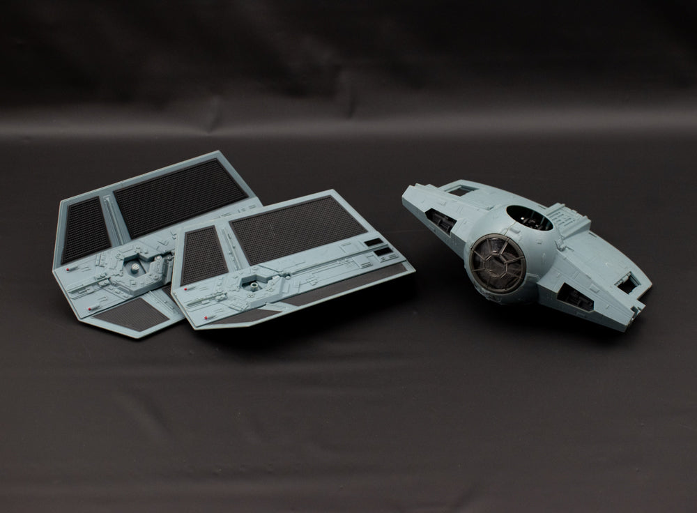 Star Wars Darth Vader’s TIE Fighter 1/121 Scale Model Parts Damaged