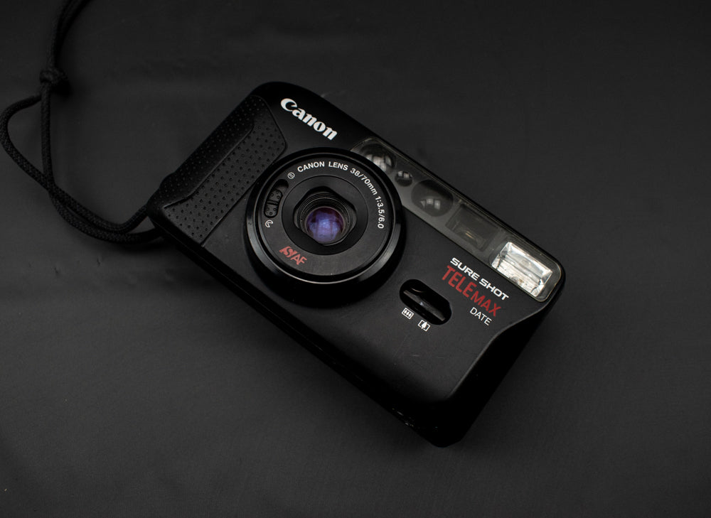 Canon Sure Shot Telemax Date Vintage Used Camera 38/70mm