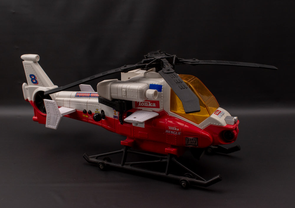 Tonka Rescue Helicopter Used 2003 Hasbro 19 Inch Long