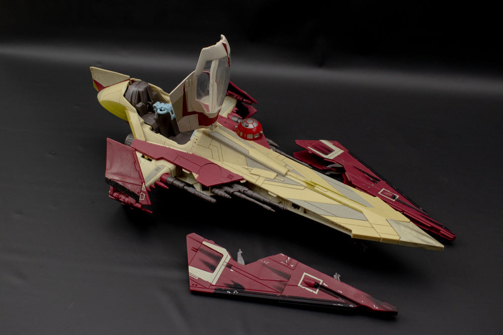Star Wars Attack Of The Clones Obi-Wan Kenobi's Jedi Star Fighter