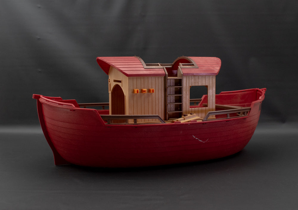 Playmobil 2003 Geobra Noahs Ark 9373 Red Boat 22"