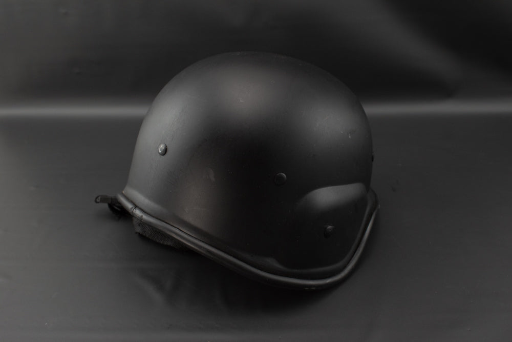 Army Helmet ACH Black Head Cover Airsoft Paintball Used Military Helmet
