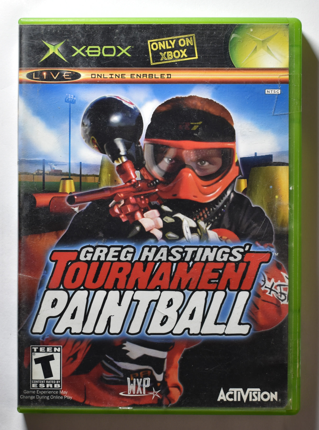 Xbox Greg Hastings Tournament Paintball Microsoft Xbox Game Used