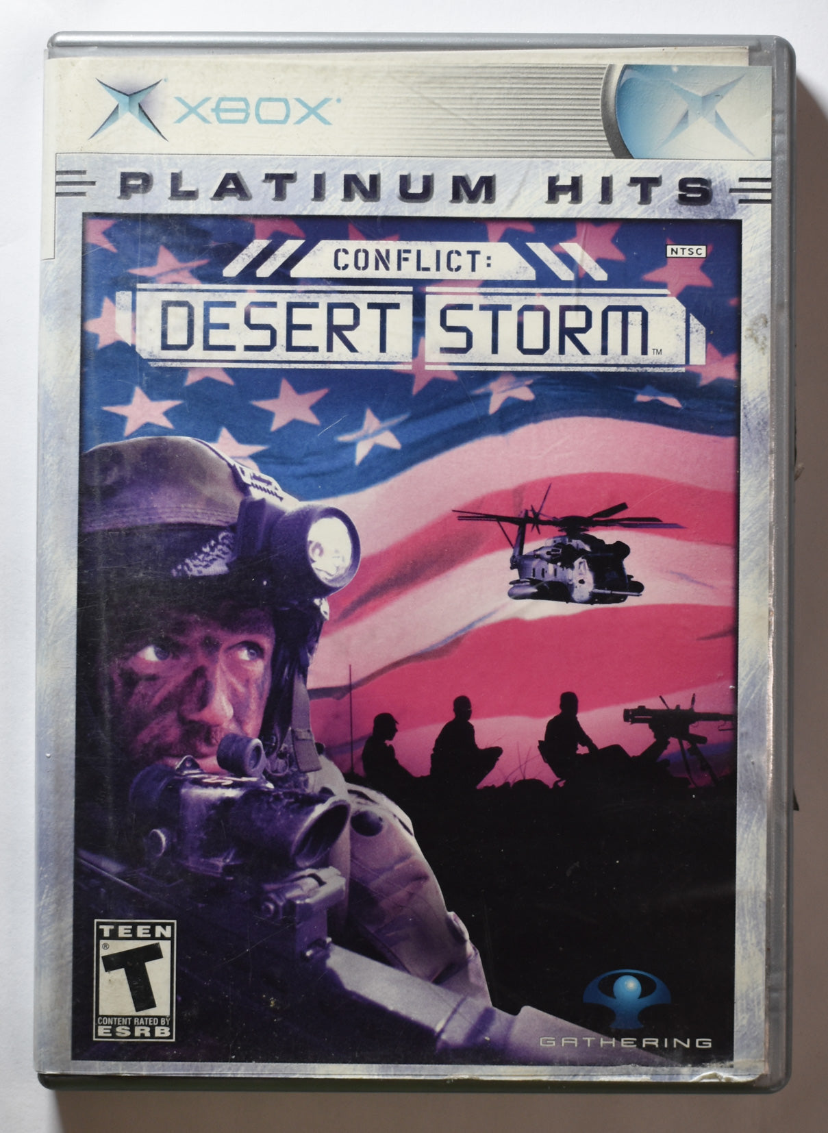 Xbox Desert Storm Conflict Platinum Hits Microsoft Xbox Original USED